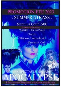 Offre de l'été cabaret