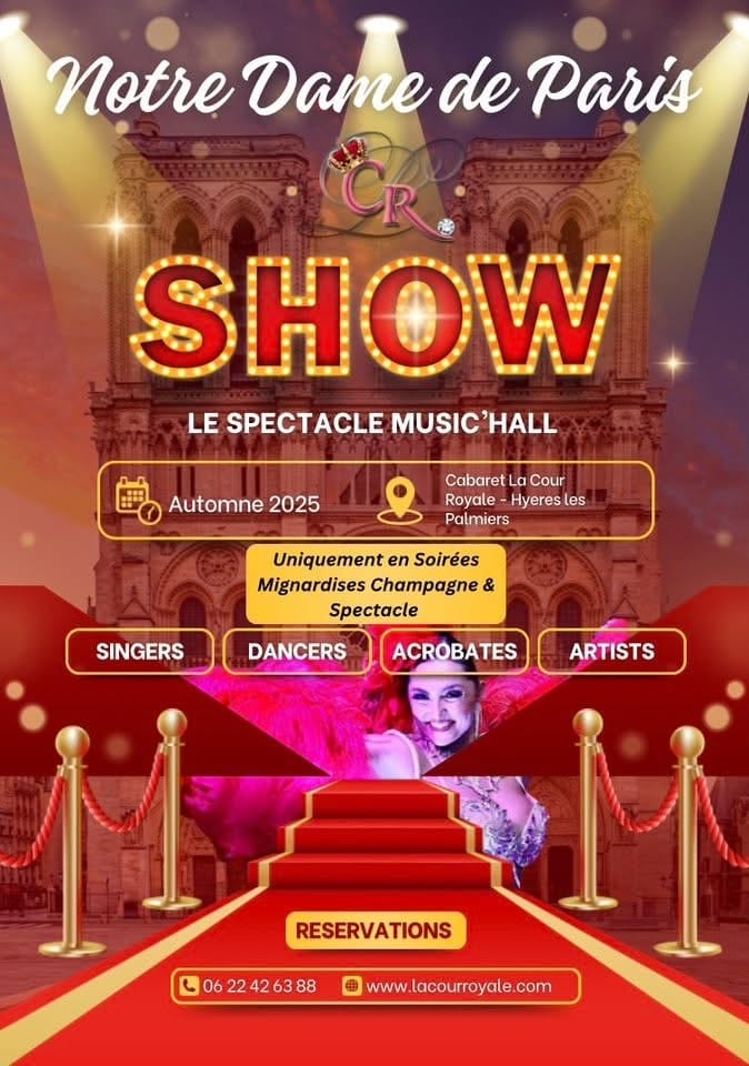 spectacle Paris Emmerveille dans le plus beau cabaret varois