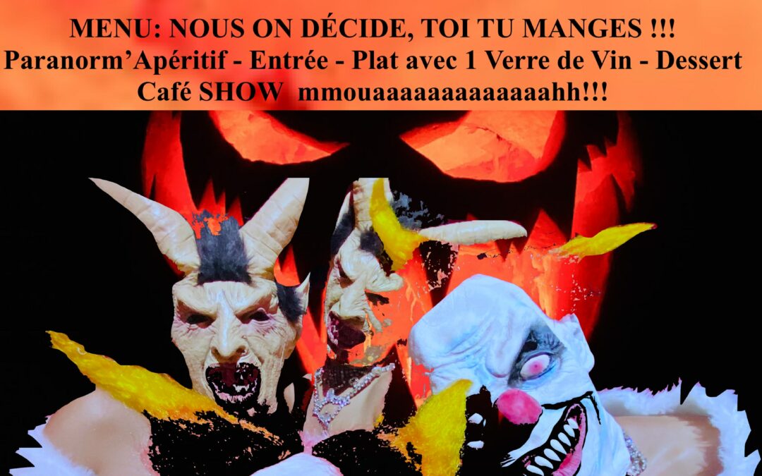MENU SOIREE HALLOWEEN