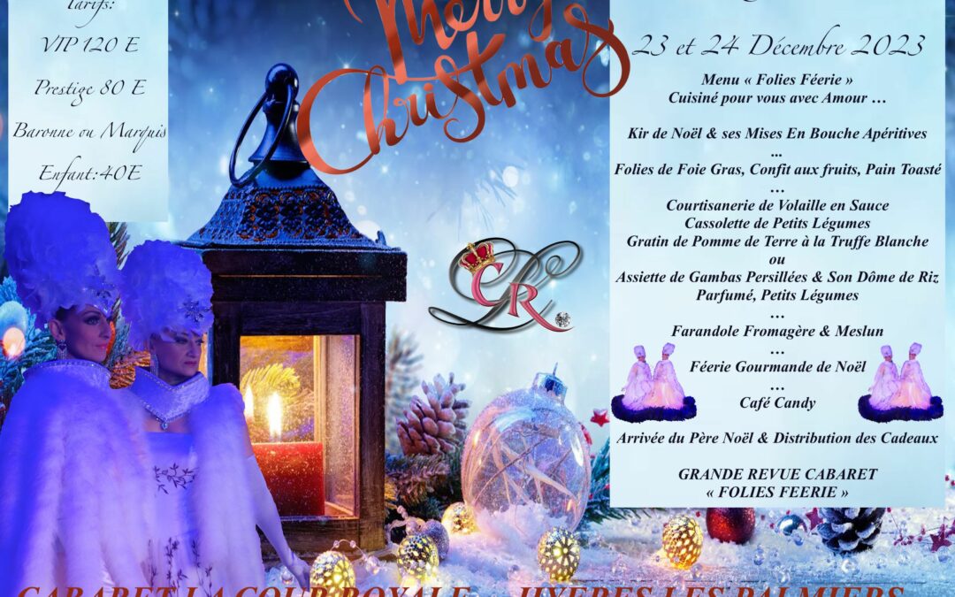 Menu de Noel 2023