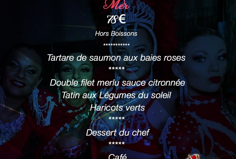 menu Royal Prestige Mer