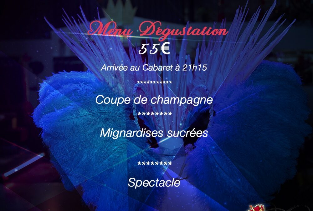 menu dégustation mars 23