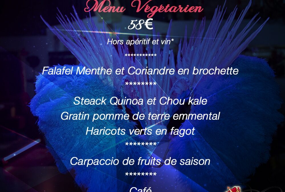 menu végétarien